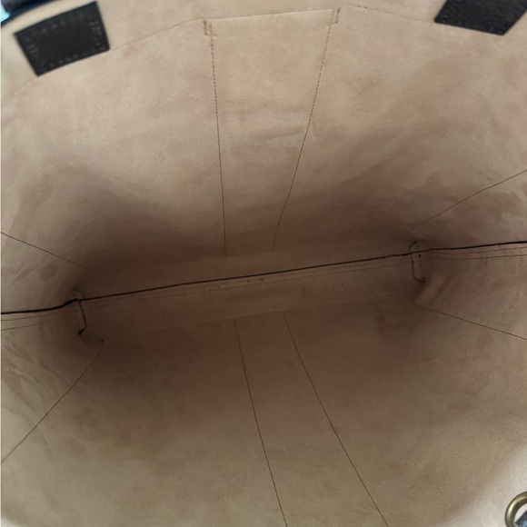 Gucci Tote GG Supreme Large Ophidia Vertical Shopping Tote Brown - Picture 4 of 13